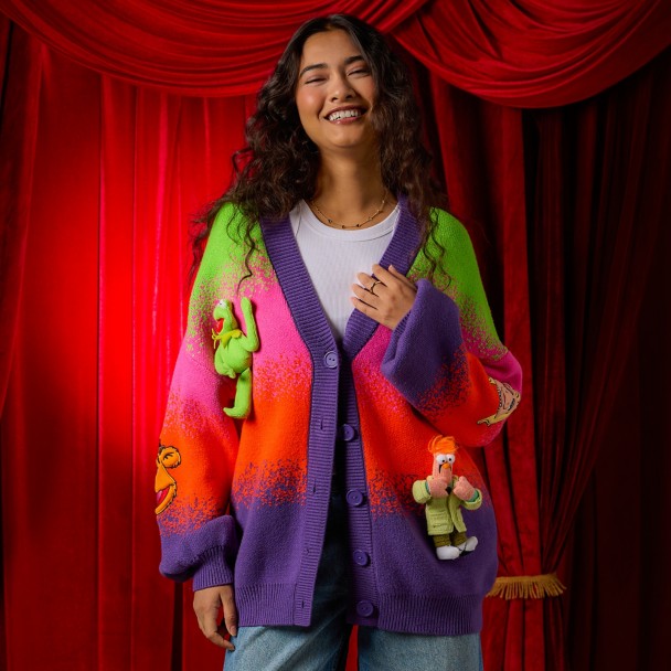 The Muppets Plush Cardigan for Women - D23 The Ultimate Disney Fan Event