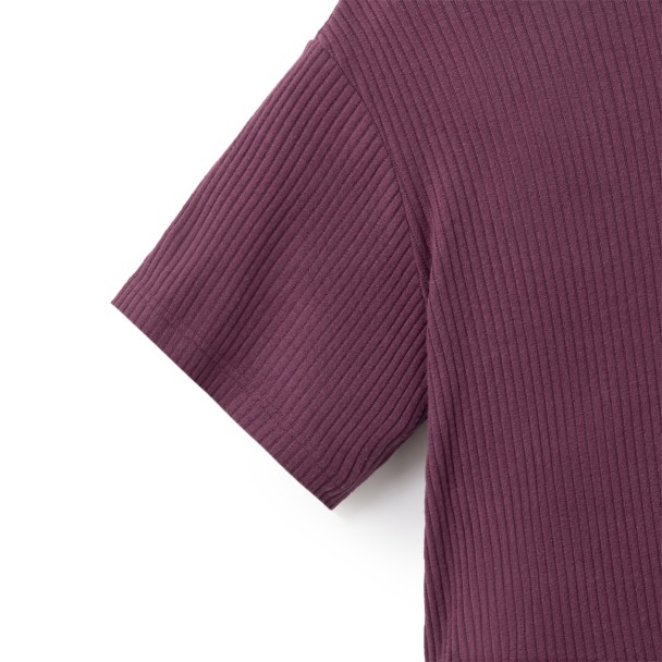 Mickey Mouse Icon Knit Top for Women - Black Cherry