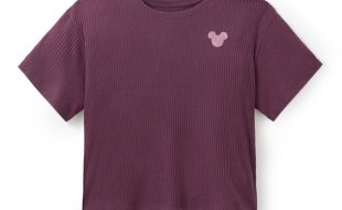 Mickey Mouse Icon Knit Top for Women – Black Cherry