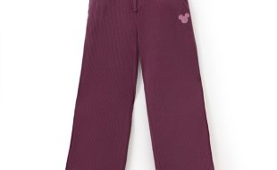 Mickey Mouse Icon Knit Lounge Pants for Women – Black Cherry