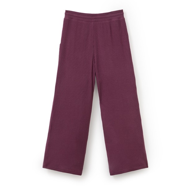 Mickey Mouse Icon Knit Lounge Pants for Women - Black Cherry