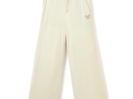 Mickey Mouse Icon Knit Lounge Pants for Women – Cream