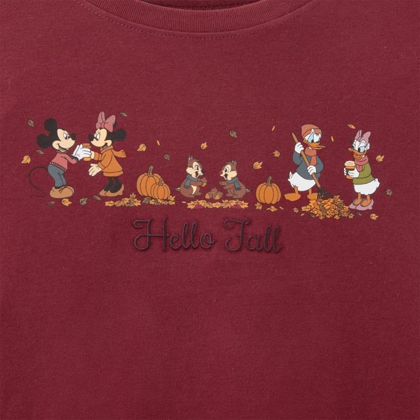 Mickey Mouse and Friends ''Hello Fall'' T-Shirt for Women