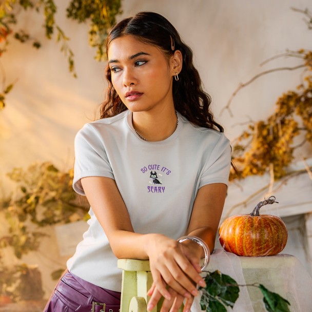 Maleficent Cat Halloween T-Shirt for Women