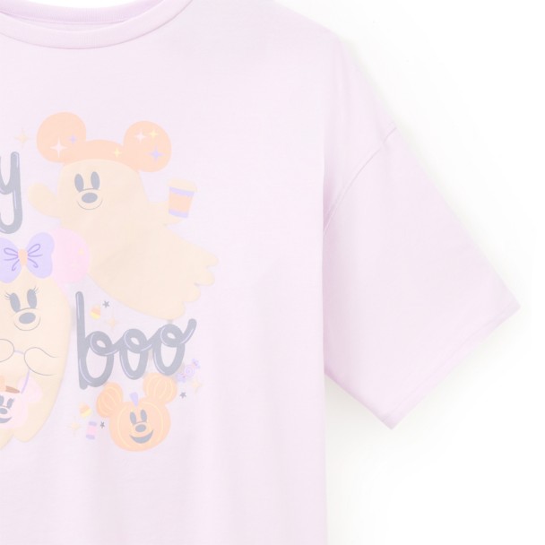 Mickey and Minnie Mouse Cutie Ghost T-Shirt for Women