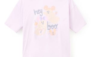Mickey and Minnie Mouse Cutie Ghost T-Shirt for Women