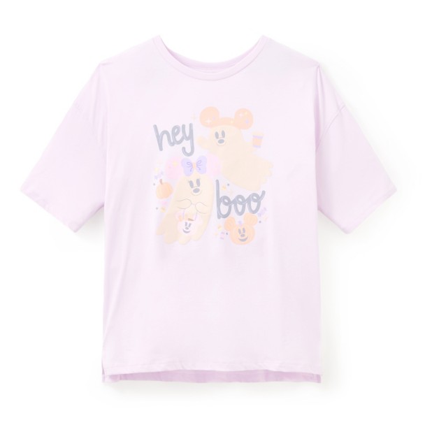 Mickey and Minnie Mouse Cutie Ghost T-Shirt for Women Mickey and Minnie Mouse Cutie Ghost T-Shirt for Women