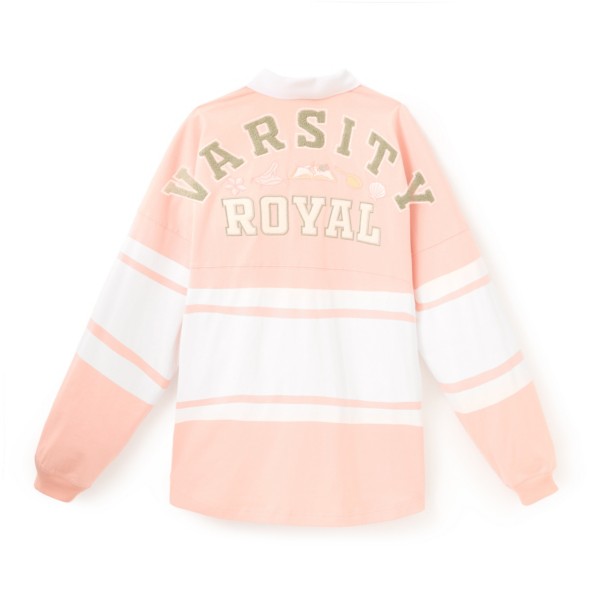 Disney Princess Varsity Royal Rugby Shirt for Women by Spirit Jersey®