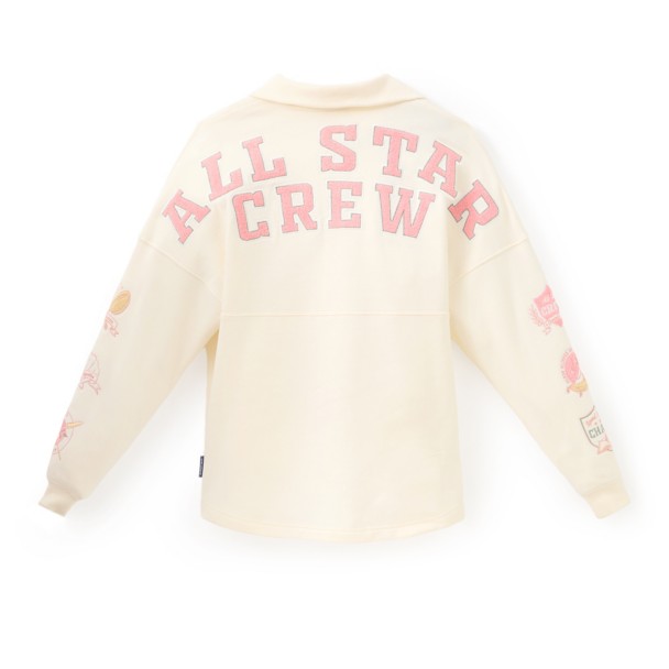 Disney Princess Varsity Royal 1/4 Snap Pullover for Women by Spirit Jersey® - Exclusive