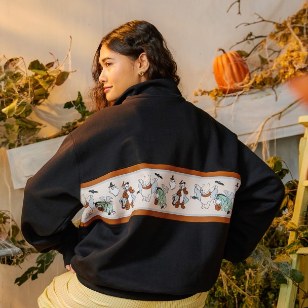 Winnie the Pooh and Pals Halloween 1/4 Zip Pullover Sweatshirt for Adults - Exclusive