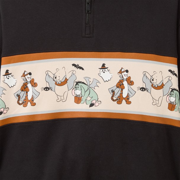 Winnie the Pooh and Pals Halloween 1/4 Zip Pullover Sweatshirt for Adults - Exclusive
