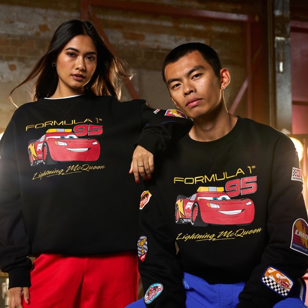 Disney and Pixar's Cars with Formula 1® Lightning McQueen Pullover Sweatshirt for Adults