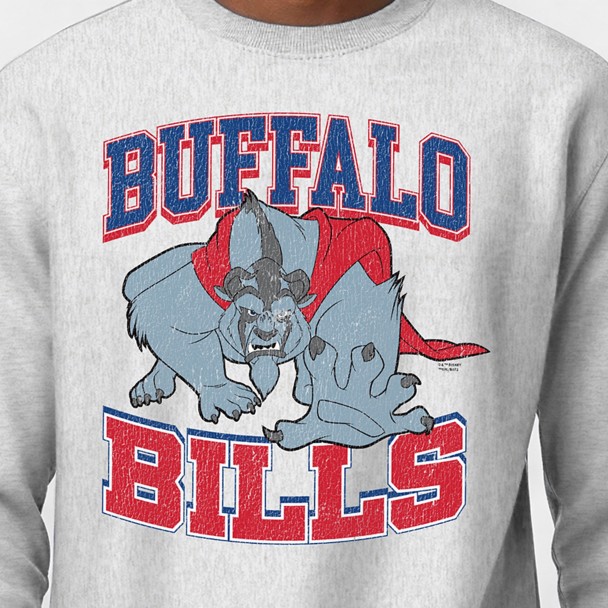 Beast - Buffalo Bills Pullover Sweatshirt for Adults - Disney Champion NFL