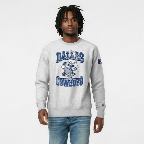 Woody - Dallas Cowboys Pullover Sweatshirt for Adults - Disney  Champion NFL
