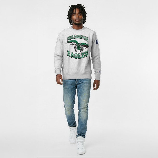 Doctor Doom - Philadelphia Eagles Pullover Sweatshirt for Adults - Disney Champion NFL