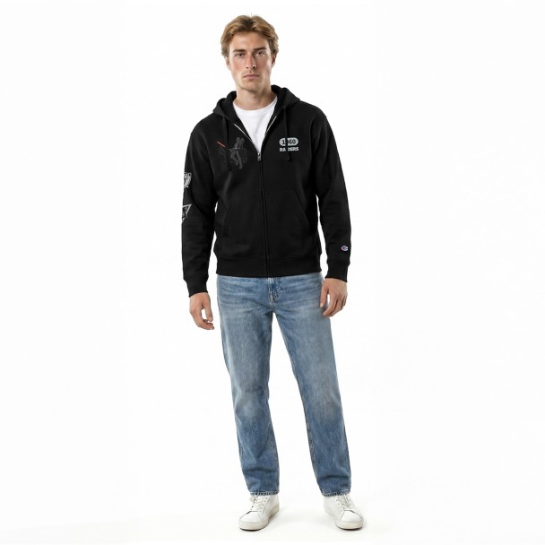 Darth Vader - Las Vegas Raiders Zip Hoodie for Adults - Disney Champion NFL