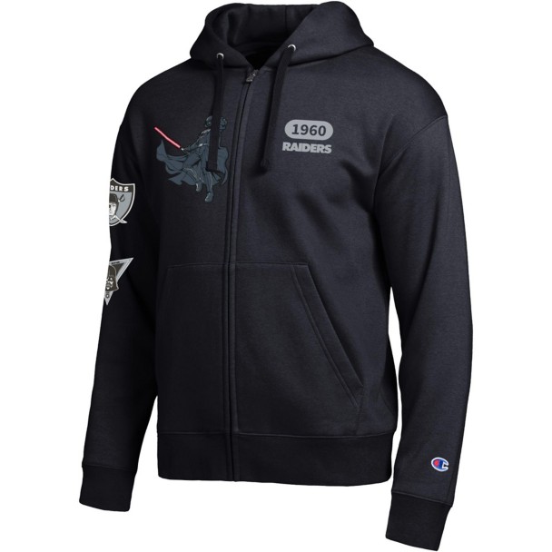 Darth Vader – Las Vegas Raiders Zip Hoodie for Adults – Disney  Champion NFL