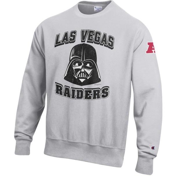 Darth Vader – Las Vegas Raiders Pullover Sweatshirt for Adults – Disney  Champion NFL