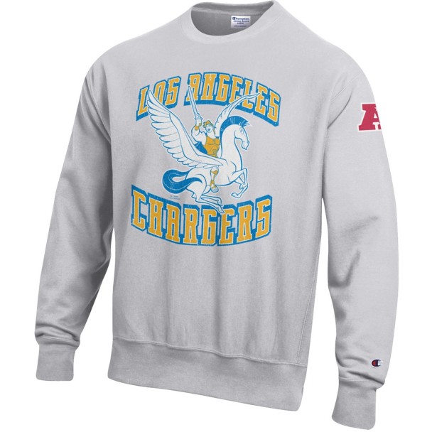 Hercules and Pegasus – Los Angeles Chargers Pullover Sweatshirt for Adults – Disney  Champion NFL