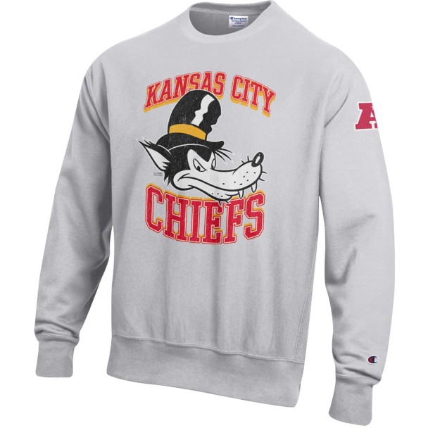 Big Bad Wolf – Kansas City Chiefs Pullover Sweatshirt for Adults – Disney  Champion NFL