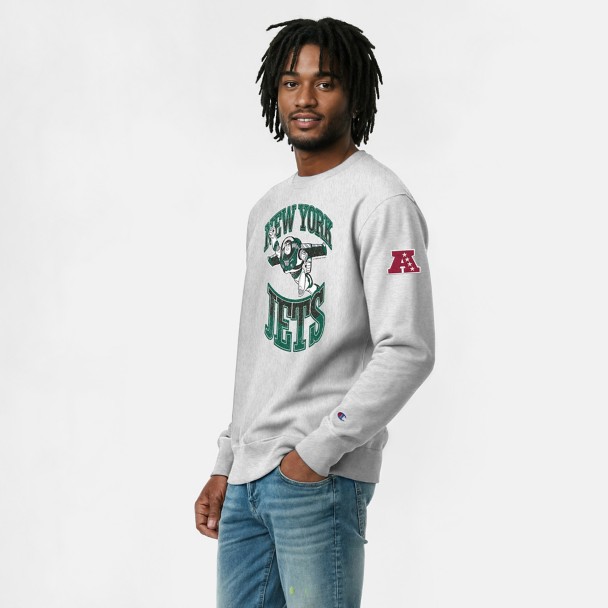 Buzz Lightyear - New York Jets Pullover Sweatshirt for Adults - Disney Champion NFL