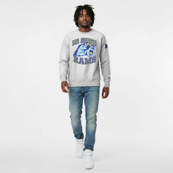 Sulley - Los Angeles Rams Pullover Sweatshirt for Adults - Disney Champion NFL