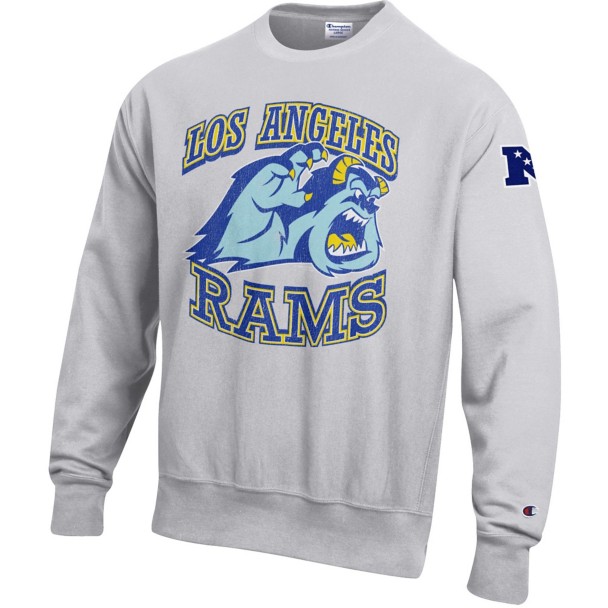 Sulley – Los Angeles Rams Pullover Sweatshirt for Adults – Disney  Champion NFL