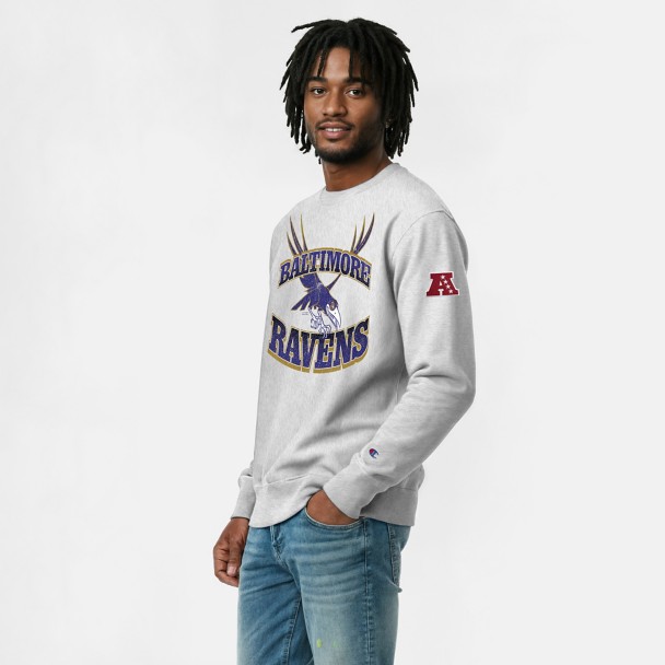 Maleficent's Raven - Baltimore Ravens Pullover Sweatshirt for Adults - Disney Champion NFL