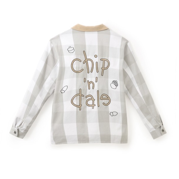 Chip ‘n Dale Plaid Jacket for Adults by Our Universe