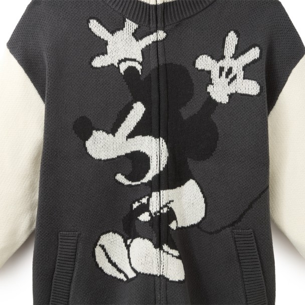 Mickey Mouse Varsity Sweater Jacket - The Haunted House