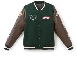 Disney and Pixar’s Cars with Formula 1® Lightning McQueen Varsity Jacket for Adults