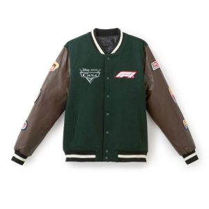 Disney and Pixar's Cars with Formula 1® Lightning McQueen Varsity Jacket for Adults