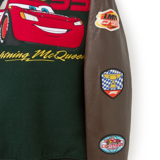 Disney and Pixar's Cars with Formula 1® Lightning McQueen Varsity Jacket for Adults