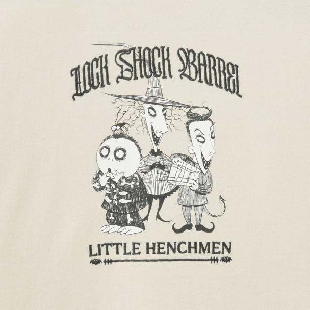 Lock Shock and Barrel T-Shirt for Adults - The Nightmare Before Christmas