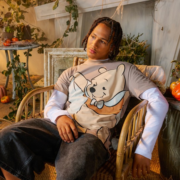 Winnie the Pooh and Tigger Halloween Double-Sided T-Shirt for Adults - Exclusive
