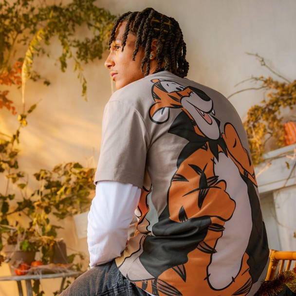 Winnie the Pooh and Tigger Halloween Double-Sided T-Shirt for Adults - Exclusive