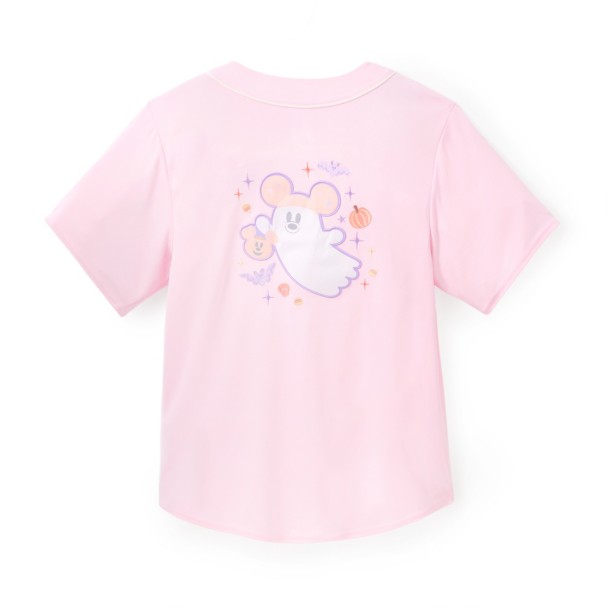 Mickey Mouse Cutie Ghost Baseball Jersey for Adults