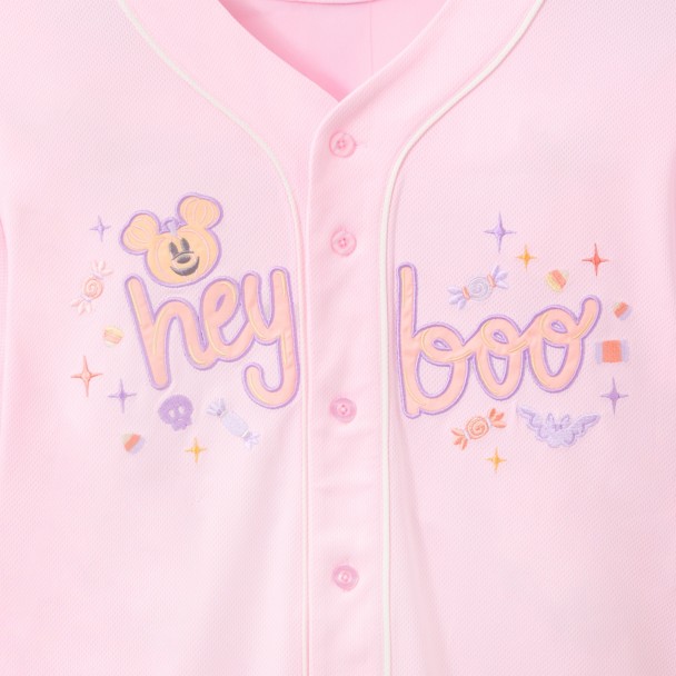 Mickey Mouse Cutie Ghost Baseball Jersey for Adults