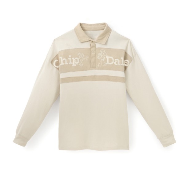 Chip ‘n Dale Long Sleeve Pullover Polo Shirt for Adults by Our Universe