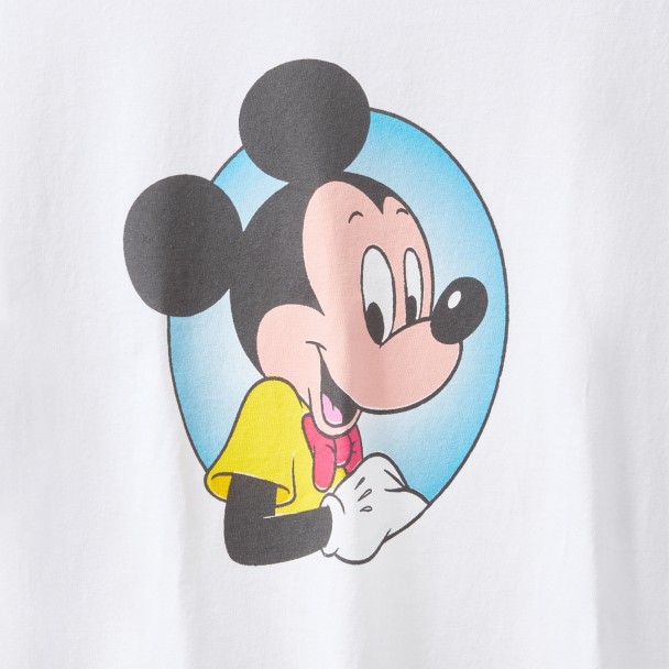 Mickey Mouse Disney Bobby Kim T-Shirt for Adults - White - Limited Time Release