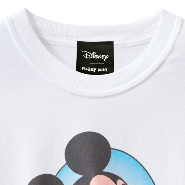 Mickey Mouse Disney Bobby Kim T-Shirt for Adults - White - Limited Time Release