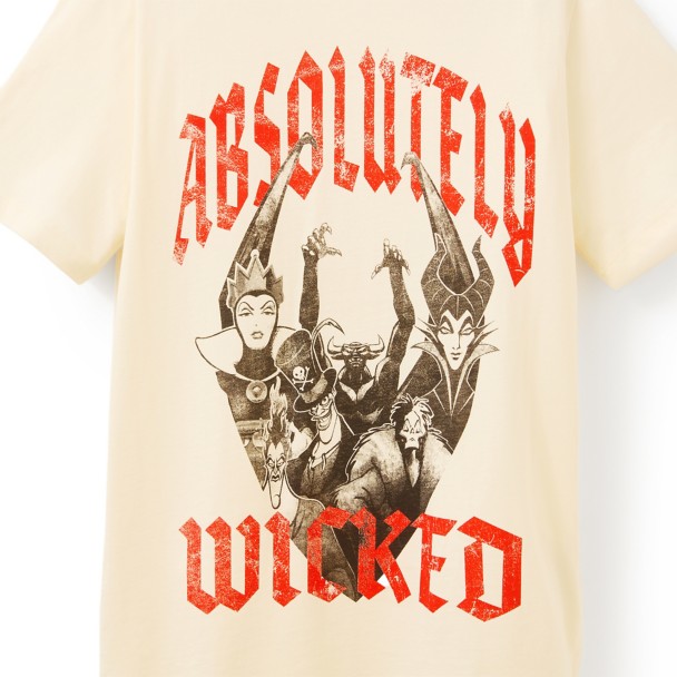 Disney Villains Fashion T-Shirt for Adults