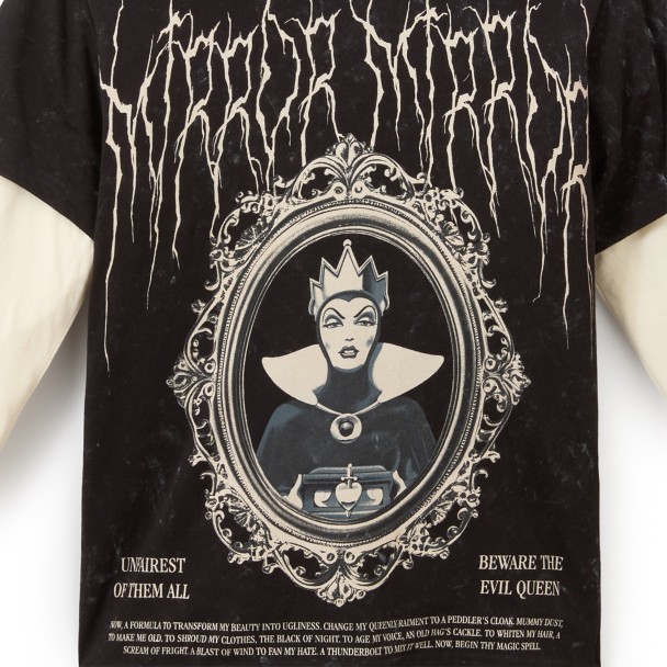 Evil Queen Long Sleeve Fashion T-Shirt for Adults - Snow White and the Seven Dwarfs
