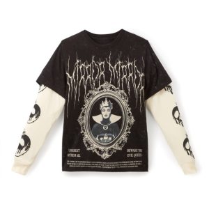 Evil Queen Long Sleeve Fashion T-Shirt for Adults - Snow White and the Seven Dwarfs