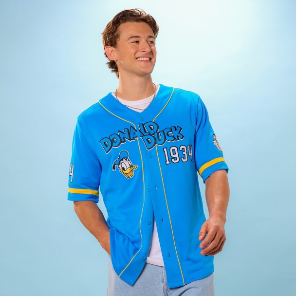 Donald Duck Baseball Jersey for Adults