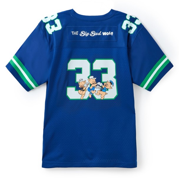 The Big Bad Wolf Football Jersey for Adults - Three Little Pigs
