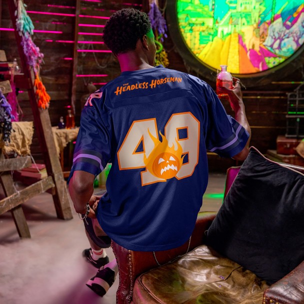 The Headless Horseman Football Jersey for Adults - The Adventures of Ichabod and Mr. Toad