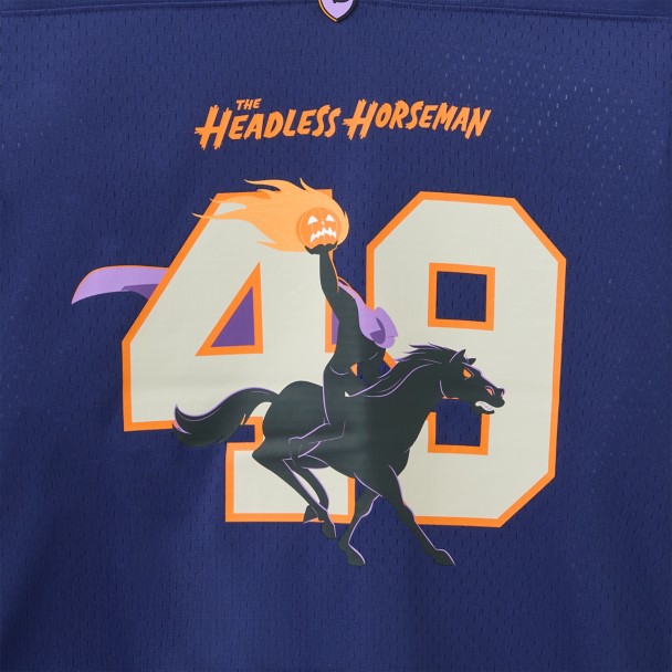 The Headless Horseman Football Jersey for Adults - The Adventures of Ichabod and Mr. Toad