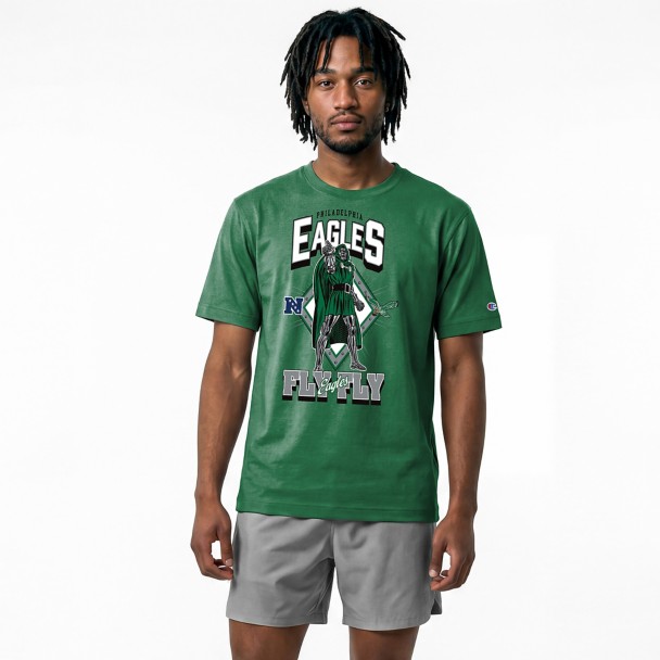 Doctor Doom - Philadelphia Eagles T-Shirt for Adults - Disney Champion NFL
