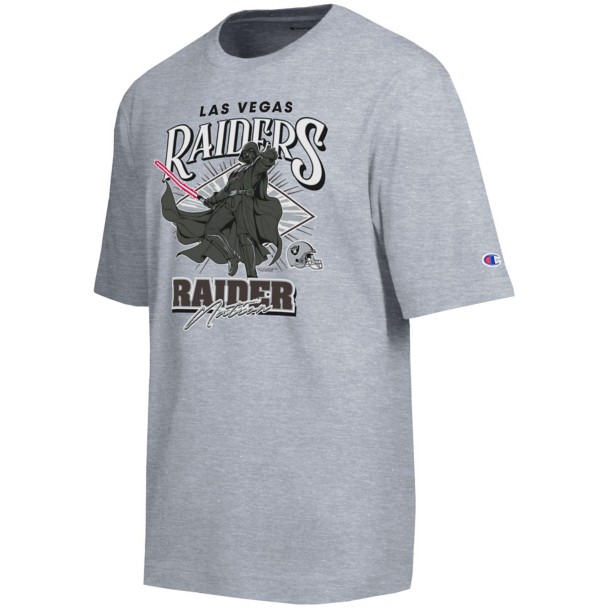 Darth Vader – Las Vegas Raiders T-Shirt for Adults – Gray – Disney  Champion NFL